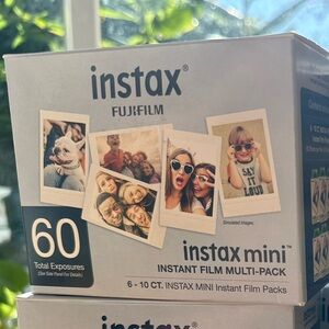 Fujifilm Instax Mini Film Multi-Pack - Classic White